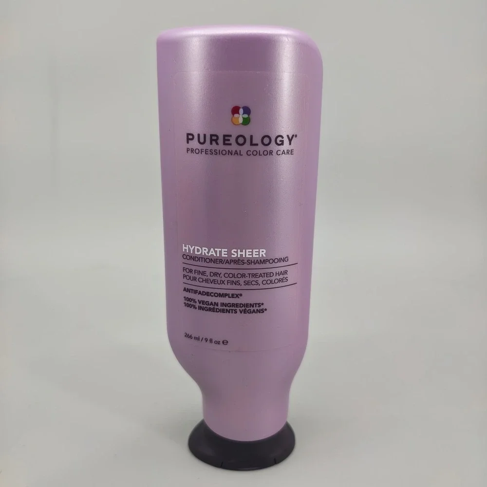 Pureology Hydrate Sheer Conditioner 9oz Vegan Color Treated Hair Care